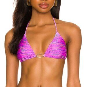 Amalfi String Bikini Top Vix Swimwear  Size Large- Giverny